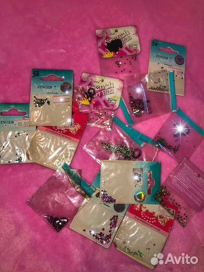 Накладные ногти.Набор для маникюра