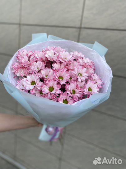 Букет из хризантем