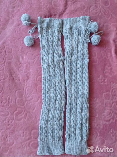 Гетры женские вязаные