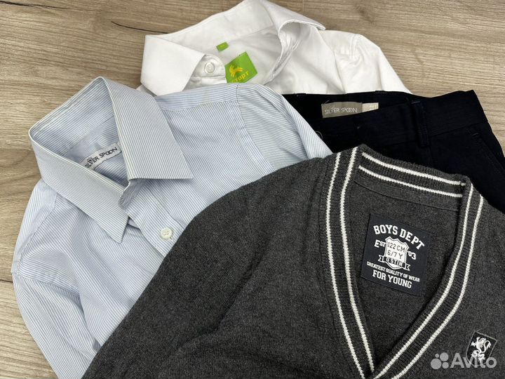 Школьные вещи пакетом на мальчика 122