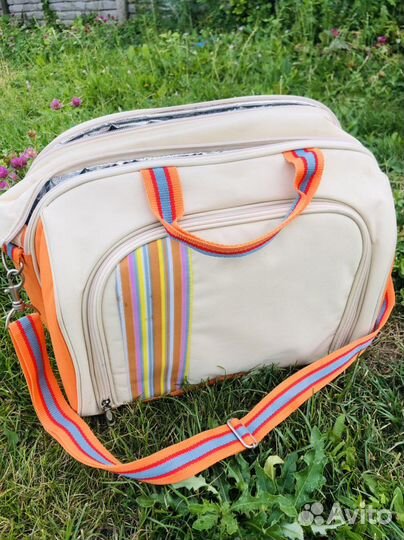 Сумка холодильник с набором посуды