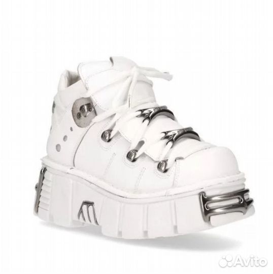 Ботинки New Rock White Tank