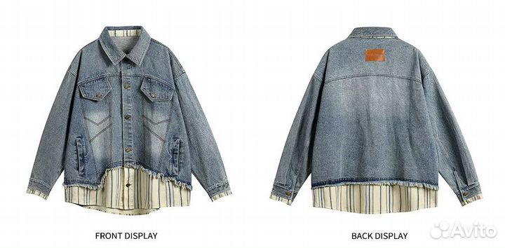 Maison Mihara Yasuhiro type куртка джинсовая