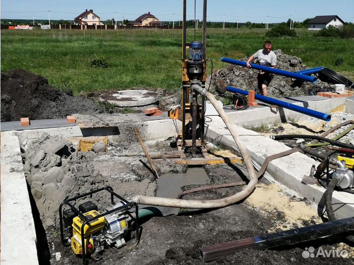 Бурение скважины под ключ, с рассрочкой на 6 мес