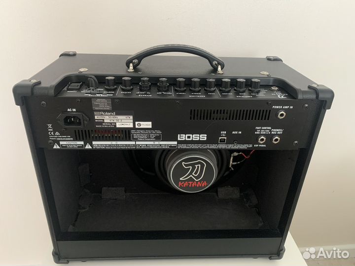 Гитарный комбоусилитель boss katana mk-II