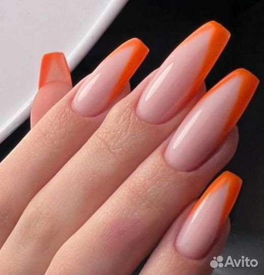 Маникюр гель лак, наращивание ногтей