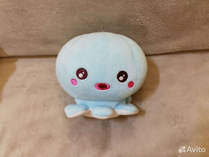 Детская мягкая игрушка антистресс осьминог