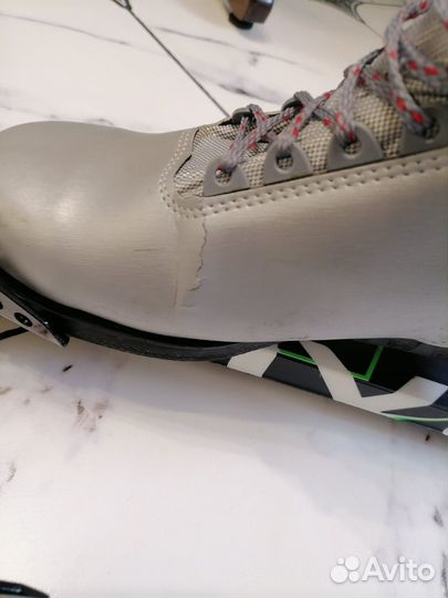 Беговые лыжи active, 195 (полный комплект)