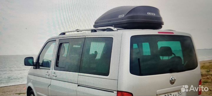 Поперечины на рейлинги VW T5