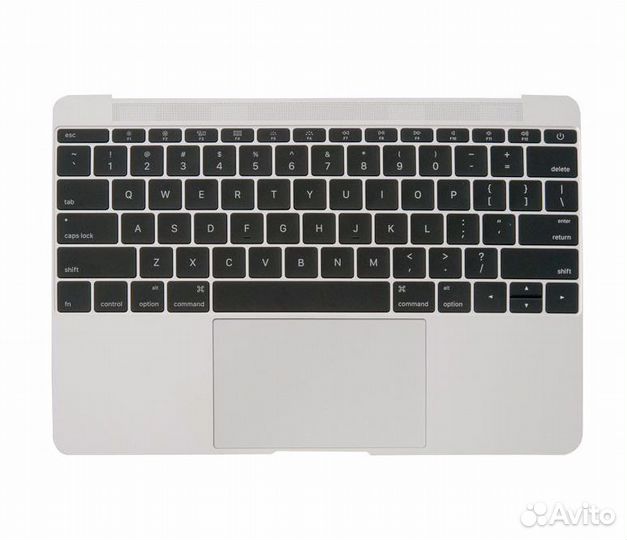 Топкейс USA MacBook 12 A1534 Early 2015 Silver