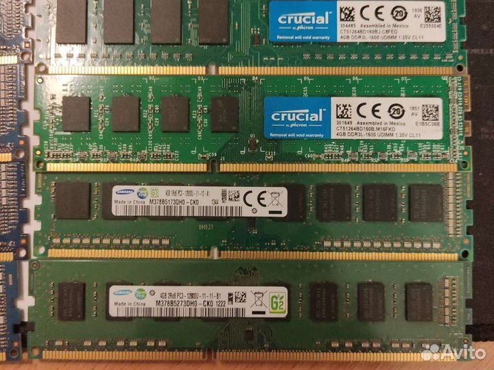 Оперативная память ddr3 4 gb для пк