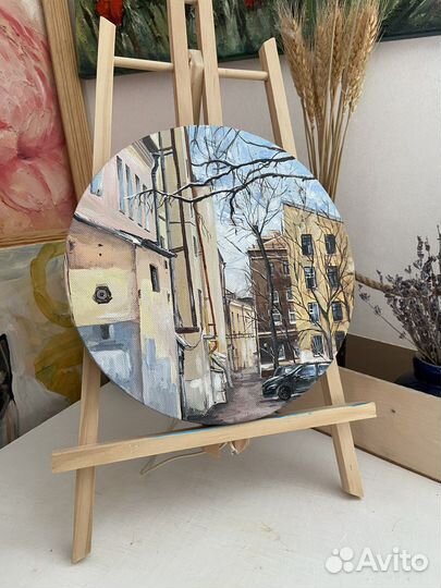 Картина городской пейзаж