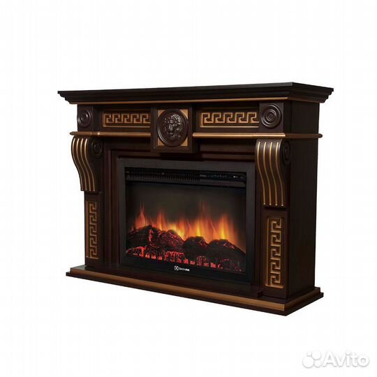 Портал Firelight Vittoriano 30 Темный дуб с золото