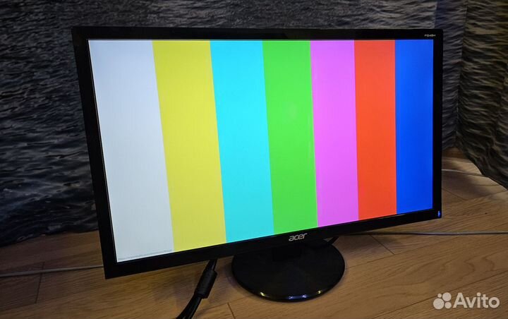 Монитор acer 24 дюйма 1920x1080 (VGA, DVI)