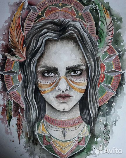 Серия акварели 