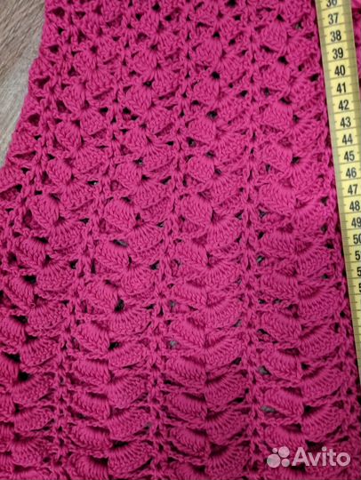 Вязаное платье на девочку