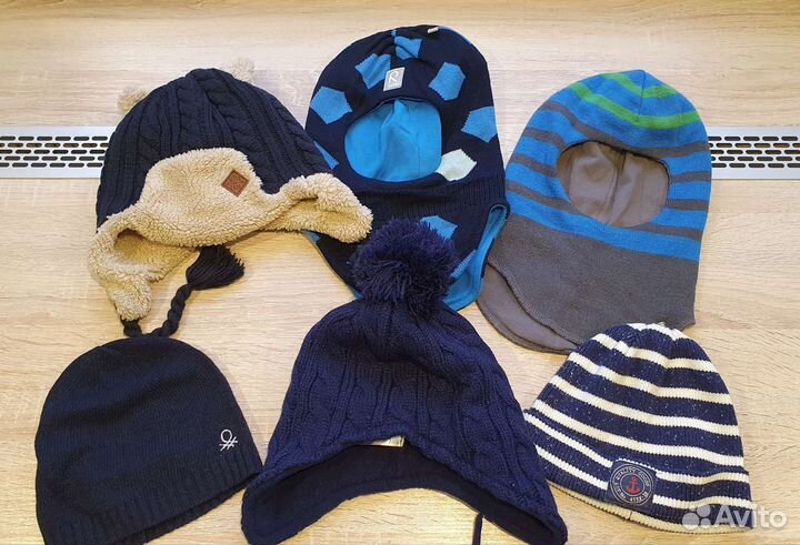 Шапки: h&m, lc waikiki, шлем: reima, lassie