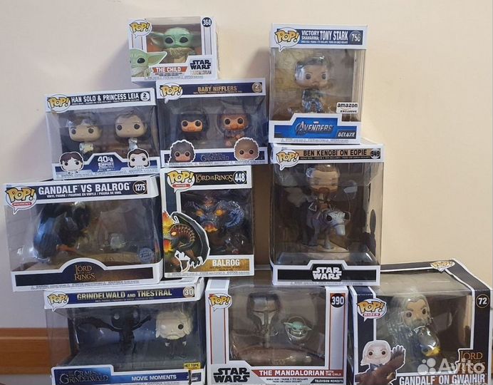 Разные фигурки funko pop
