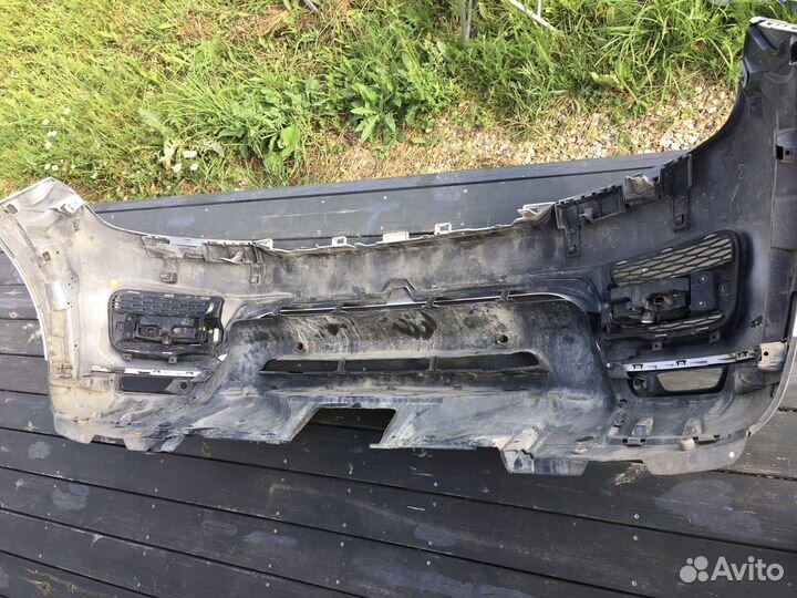 Передний бампер range rover sport
