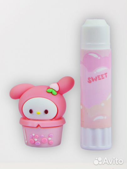 Необычный канцелярский клей карандаш Kuromi