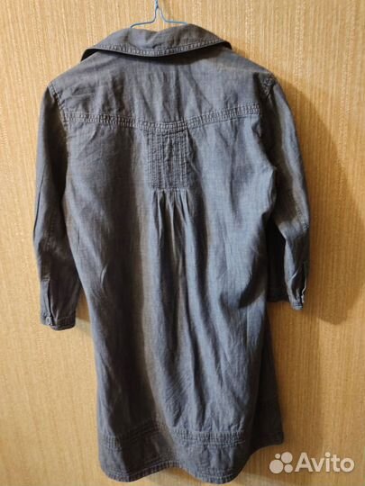 Платье в джинсовом стиле