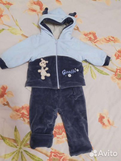 Костюм детский велюровый