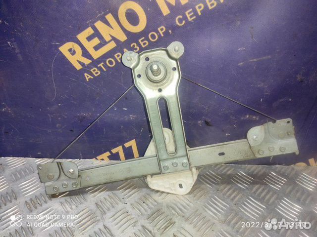 Стеклоподъемник задний левый Renault Logan 1 седан