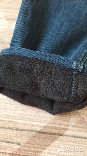 Джинсы утепленные