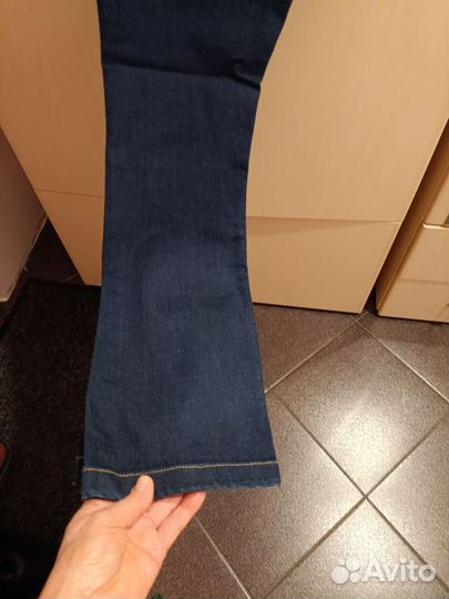 Джинсы клеш женские 44