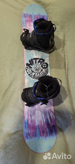 Комплект сноуборд+ботинки