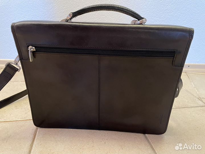 Мужской портфель из натуральной кожи