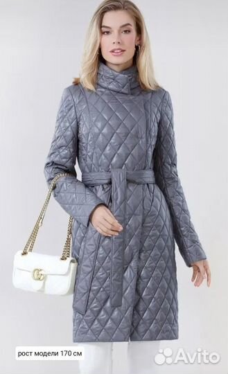 Стеганое пальто