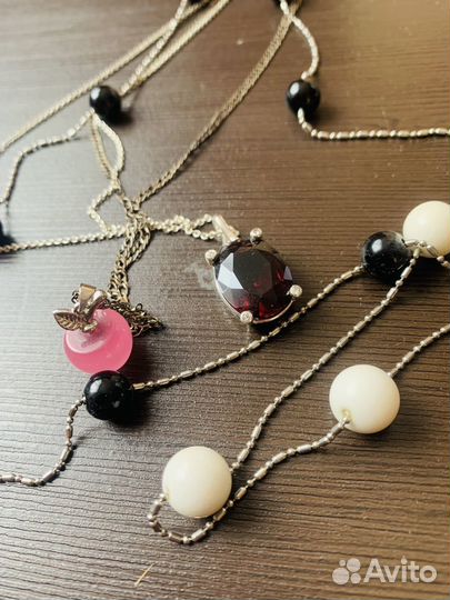 Серьги, браслет,колье