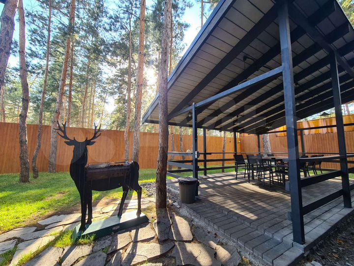 Коттедж 162 м² на участке 35 сот.