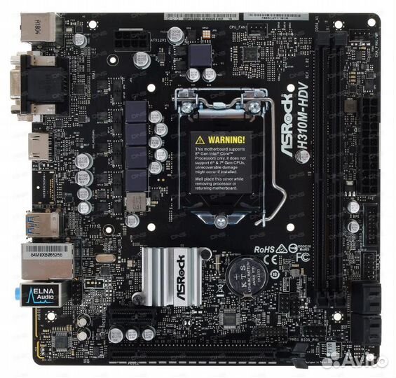 Материнская плата ASRock H310M-HDV Сокет: 1151v2