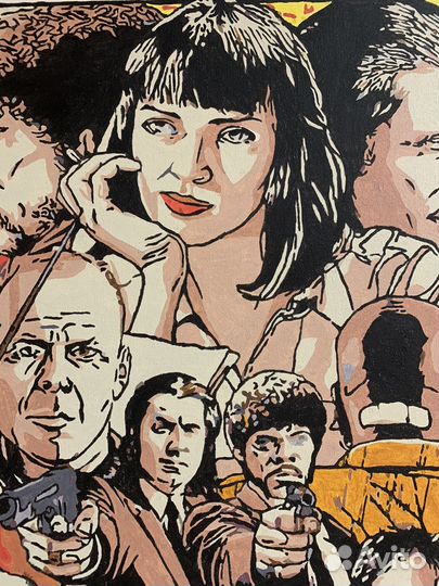 Готовая картина по номерам