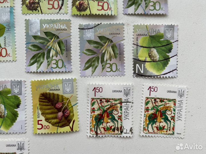 Почтовые марки Украина