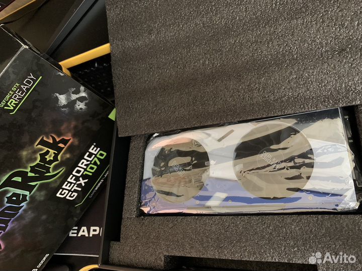 Видеокарта GTX 1070 8gb GameRock