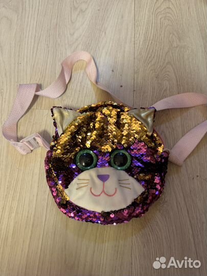 Cумка fancy кошка пайетки