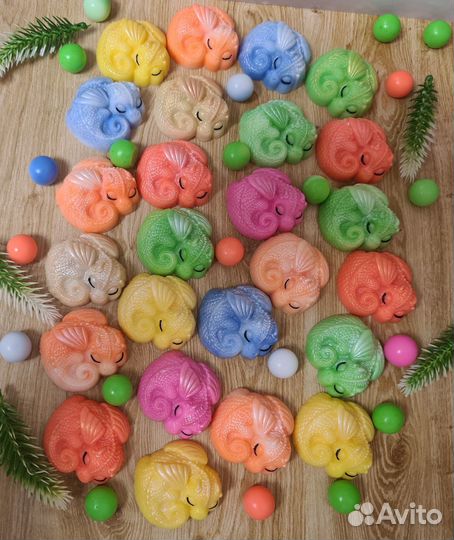 Мыло ручной работы дракончик