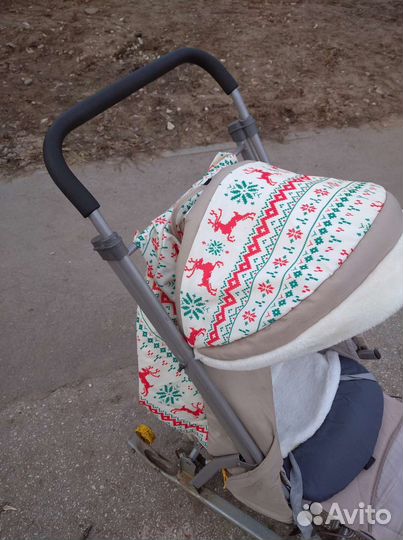 Санки-коляска