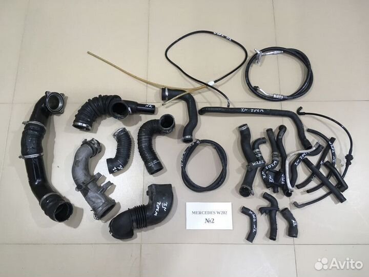 Патрубки охлаждения Mercedes W202 2.3 Compressor