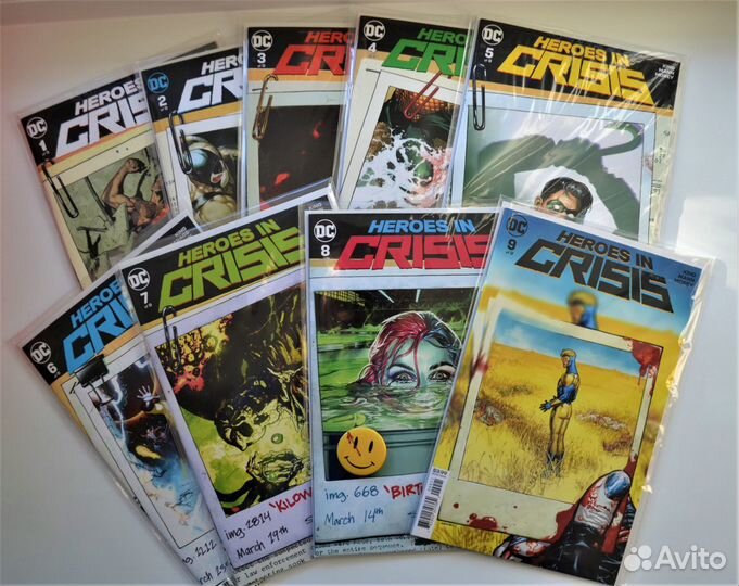 Heroes In Crisis 1-9