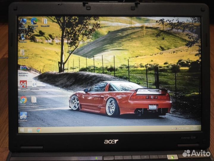 Ноутбук Acer 4230, экран 14.1 дюйма, 4 гб оператив