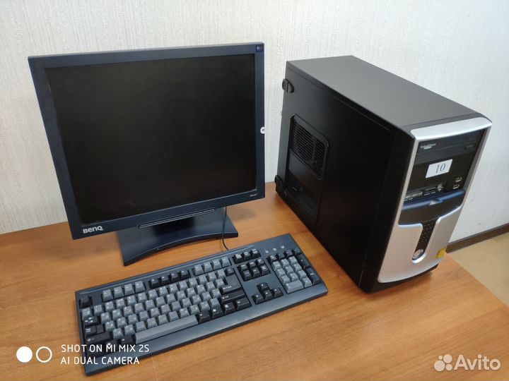 Компьютер в сборе для игр, офиса, учебы