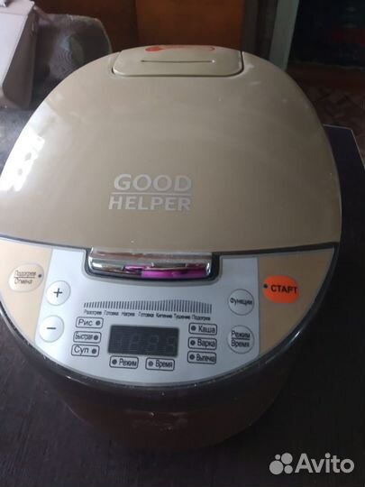 Мультиварка Good Helper новая
