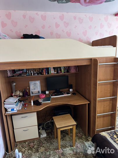 Кровать чердак