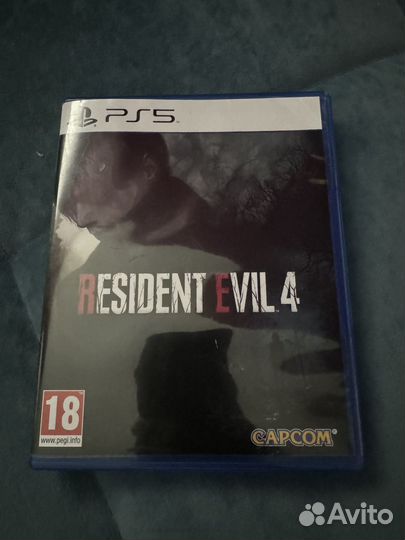 Resident evil 4 remake ps5 диск