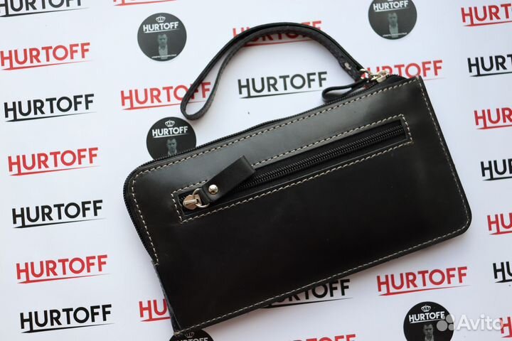 Клатч из натуральной кожи hurtoff