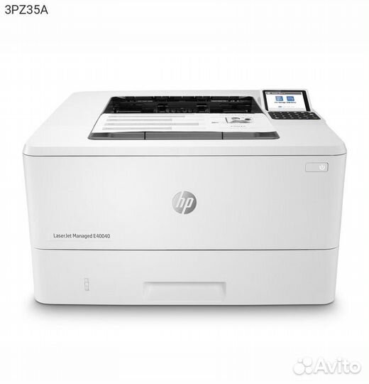 Принтер HP LaserJet Managed E40040dn A4 Черно-бела